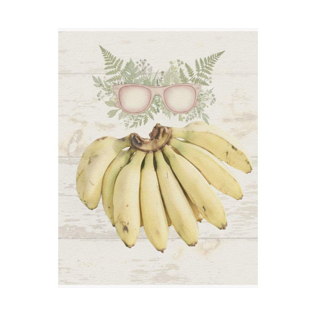 Botanical — Bananas — Matte Poster