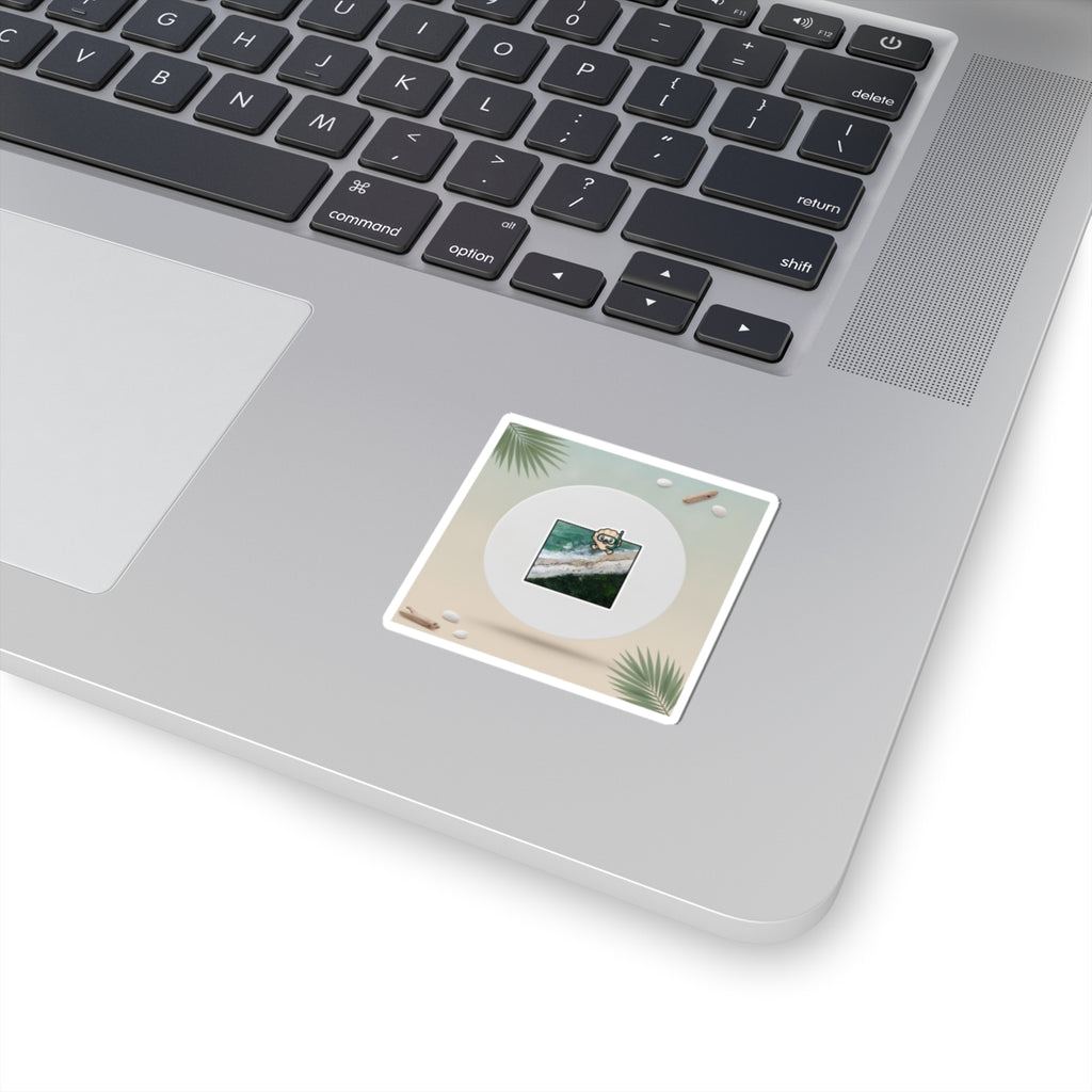 Product Marketing — Beach — Kiss-Cut Sticker