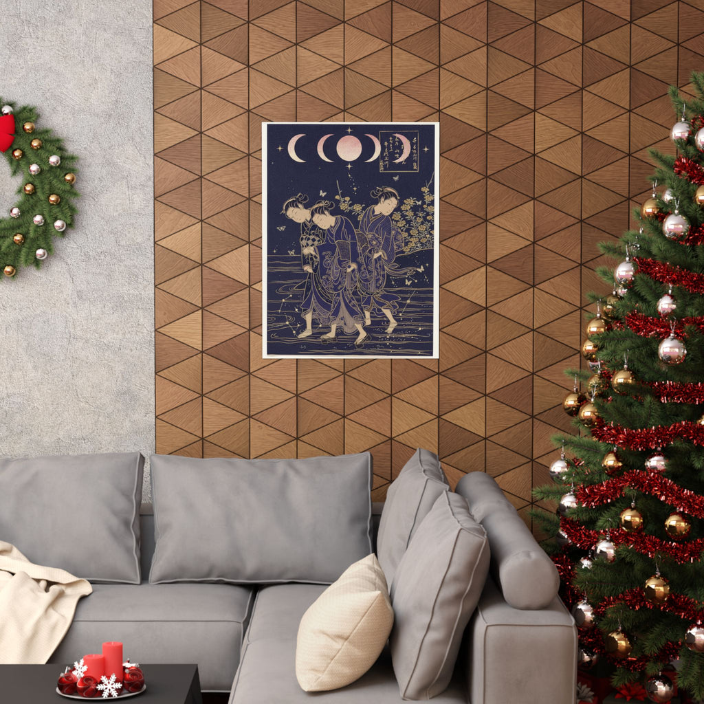 Celestial — The Tama River At Ide, Yamashiro Province — Matte Poster
