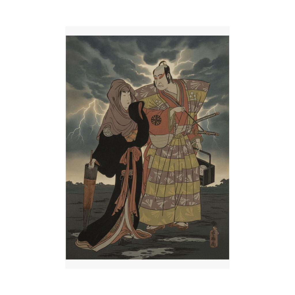 Dramatic Storm — Scene From A Drama — Matte Poster