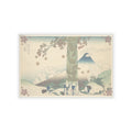 Botanical — Mishima Pass In Kai Province (Kōshū Mishima Goe), From The Series Thirty-Six Vie — Kiss-Cut Sticker