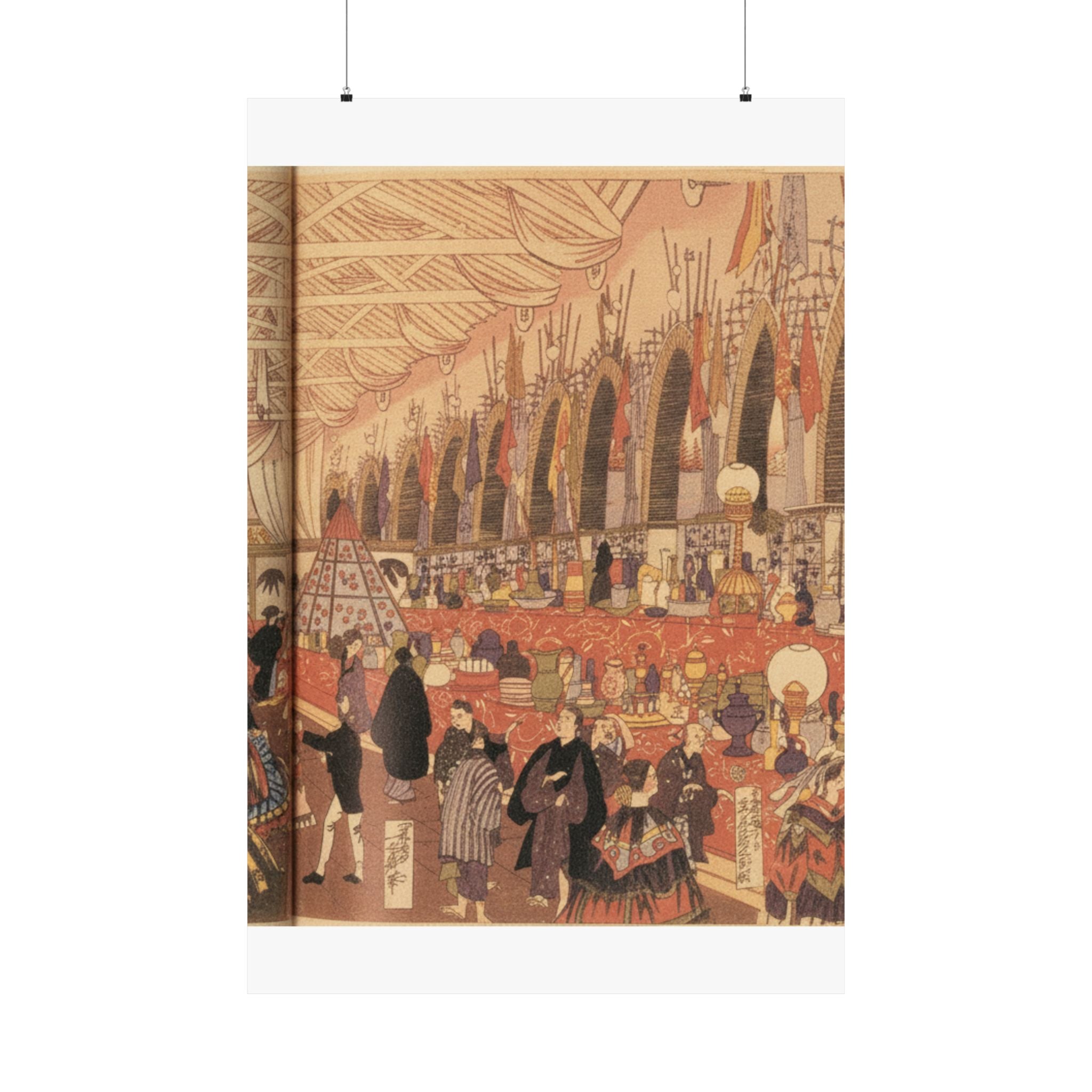 Southern Sunset — Picture Of A Prosperous English Trading Firm In Yokohama — Matte Poster