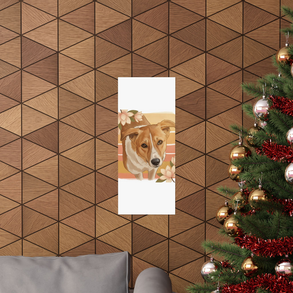 Southern Sunset — Dog — Matte Poster