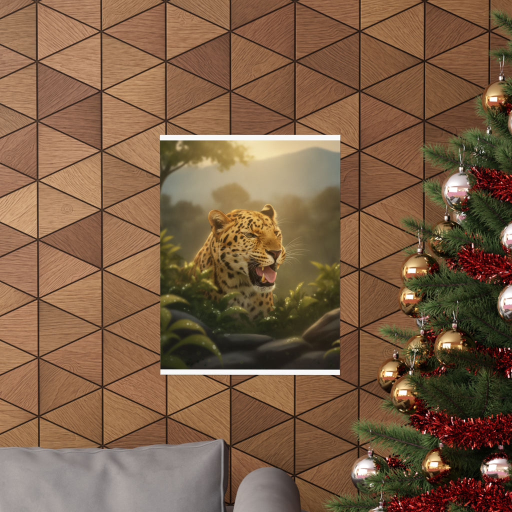 Scenic Nature — Leopard — Matte Poster