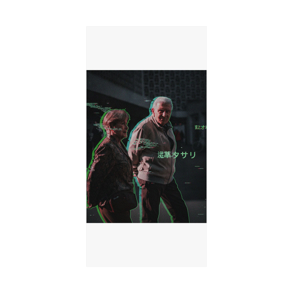 Glitch Culture — Person — Matte Poster