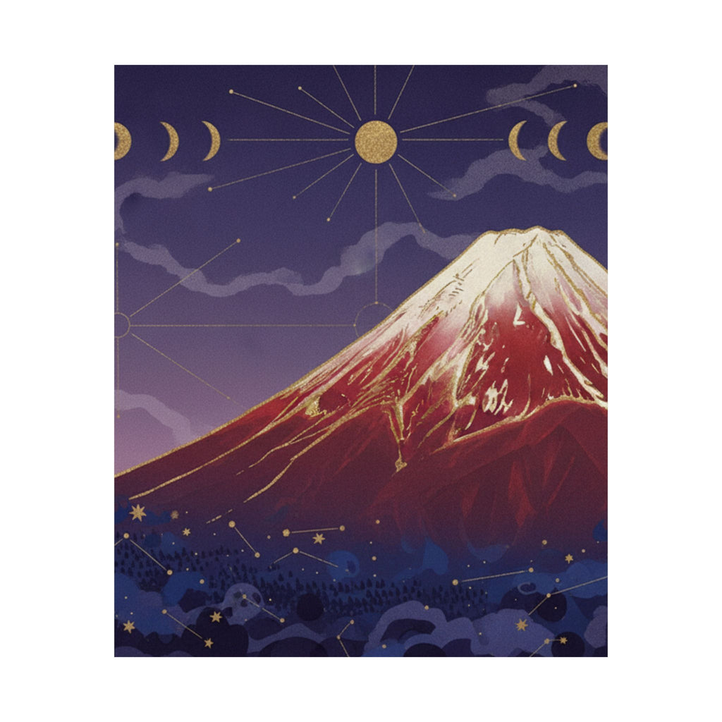 Celestial — South Wind, Clear Sky (Gaifū Kaisei), Also Known As Red Fuji, From The Series Th — Matte Poster