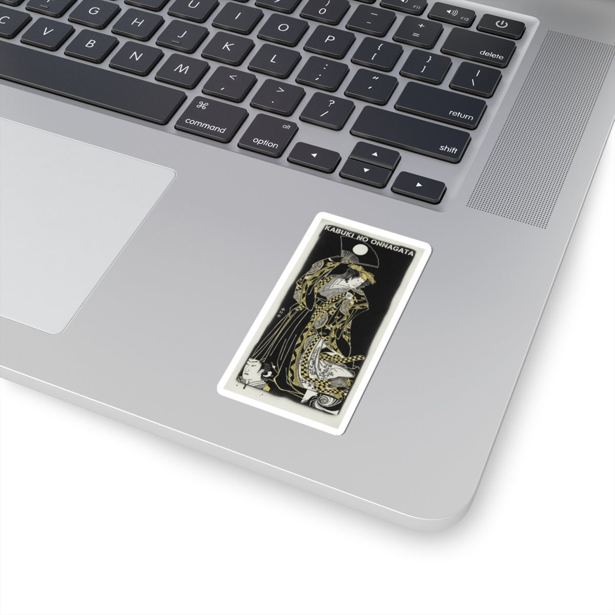 Streetwear Collage — Unidentified Actor In A Female Role — Kiss-Cut Sticker