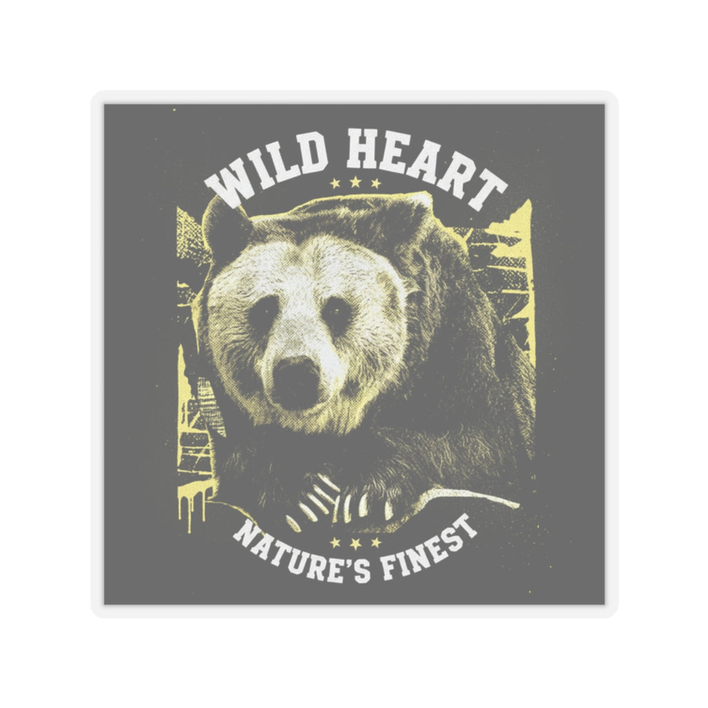 Streetwear Collage — Bear — Kiss-Cut Sticker