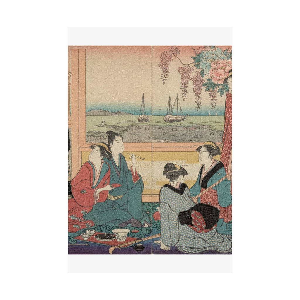 Affirmation — Teahouse In Shinagawa — Matte Poster