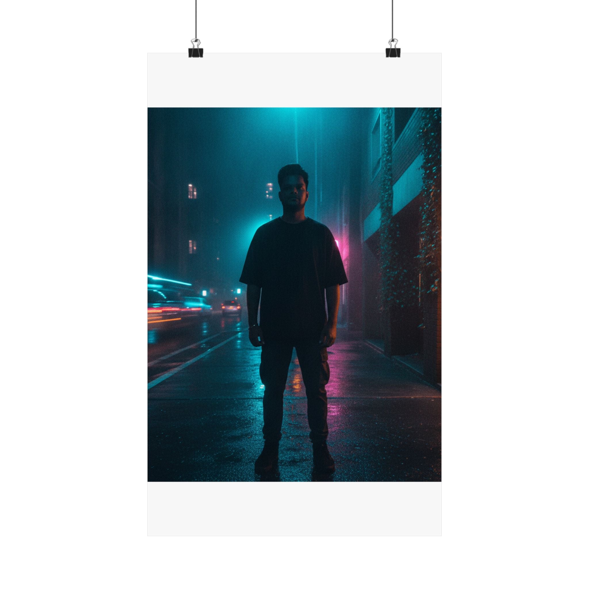 Neon Noir art print — product view 20