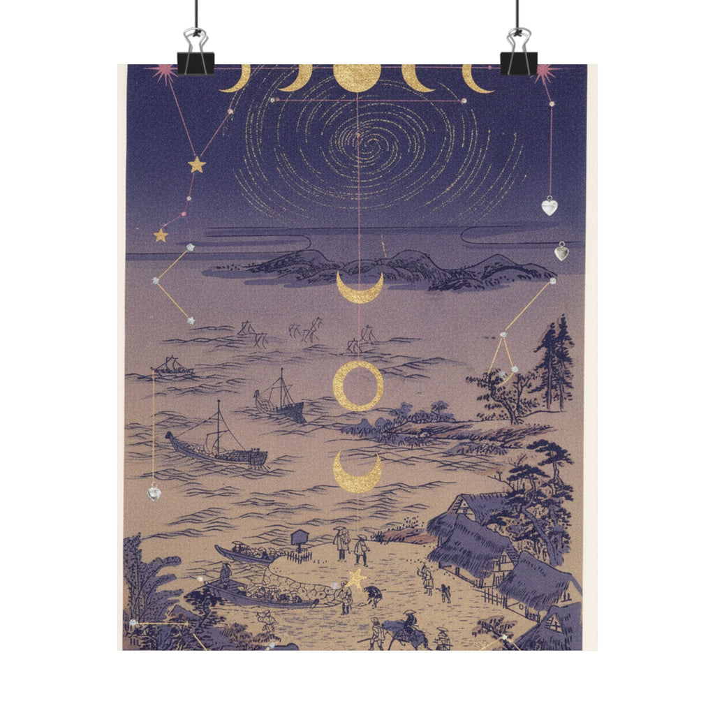 Celestial — Sails Returning To Yahashi — Matte Poster