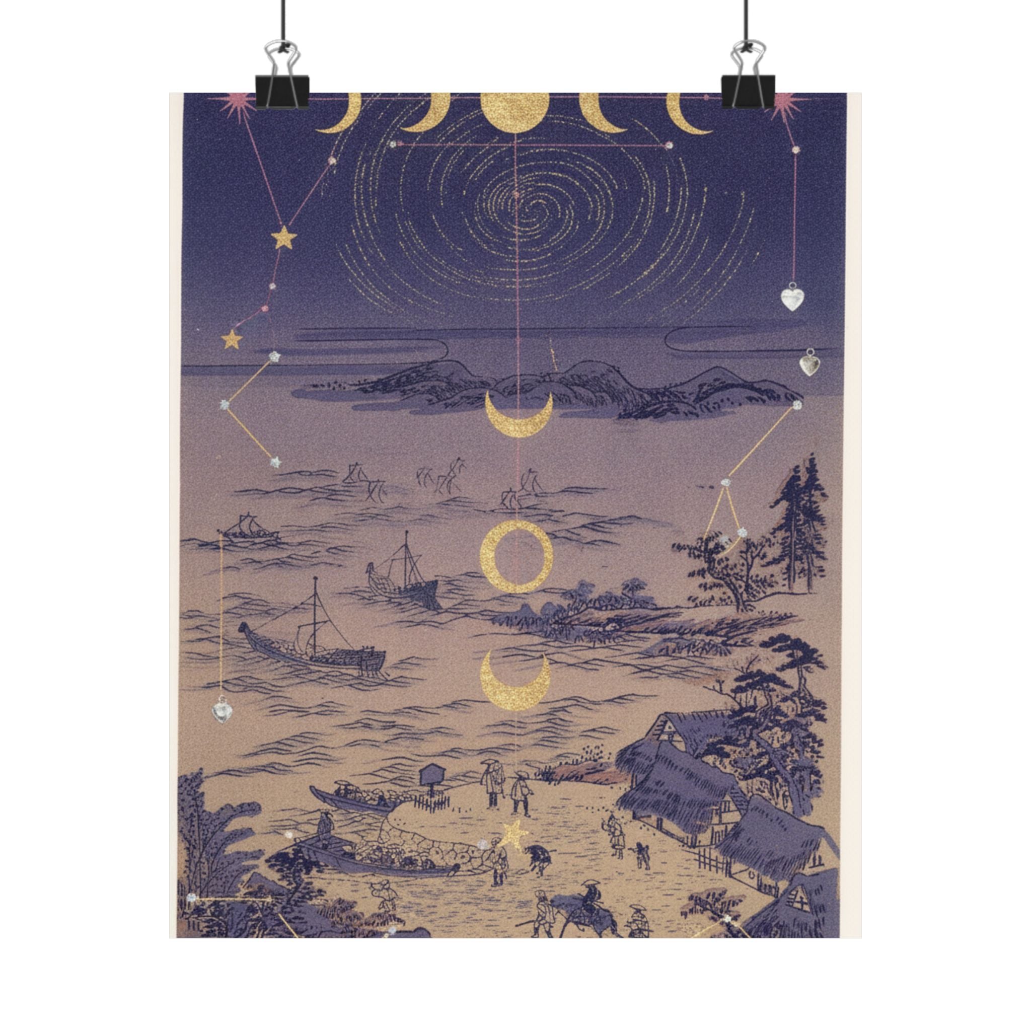 Celestial — Sails Returning To Yahashi — Matte Poster