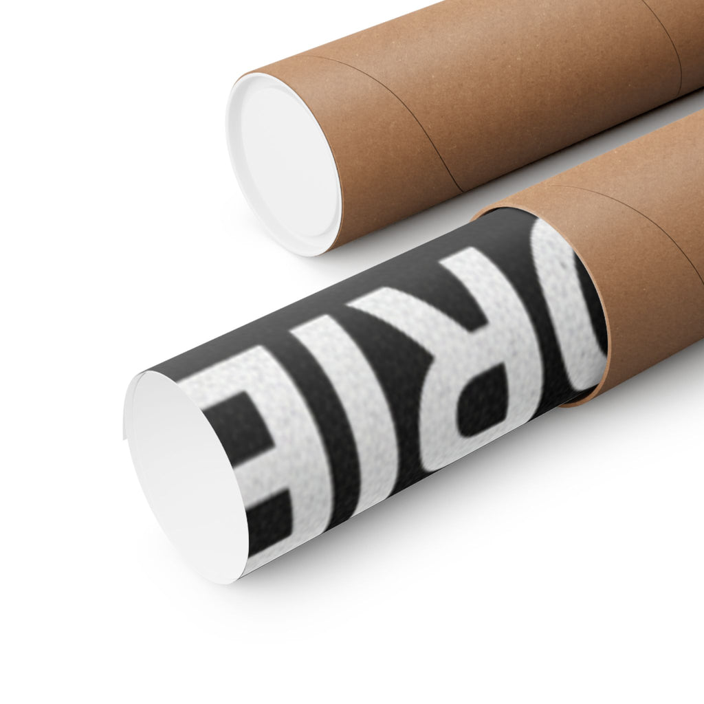 Streetwear Collage — Knife And Two Knife Handles — Matte Poster