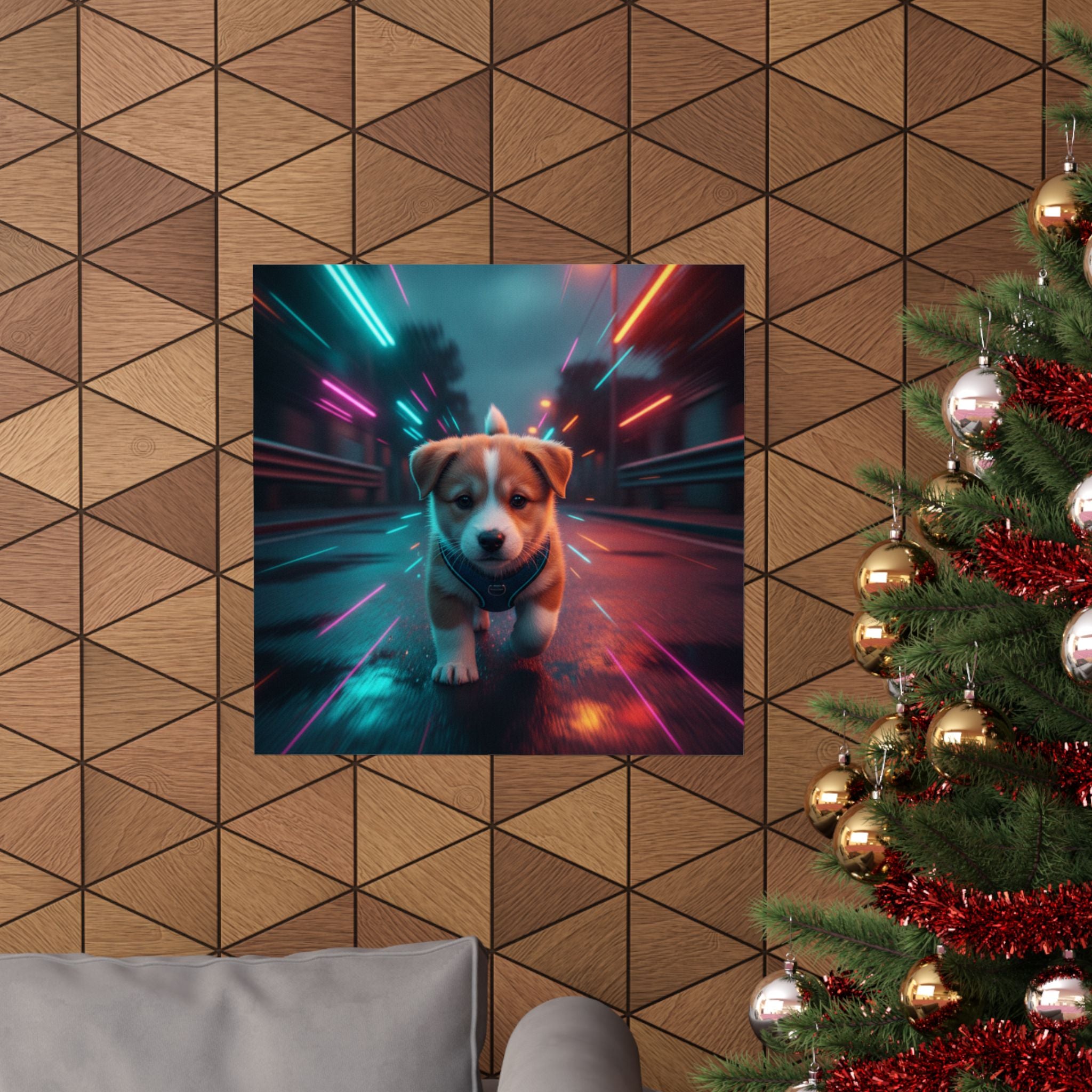 Fast Furious — Dog — Matte Poster