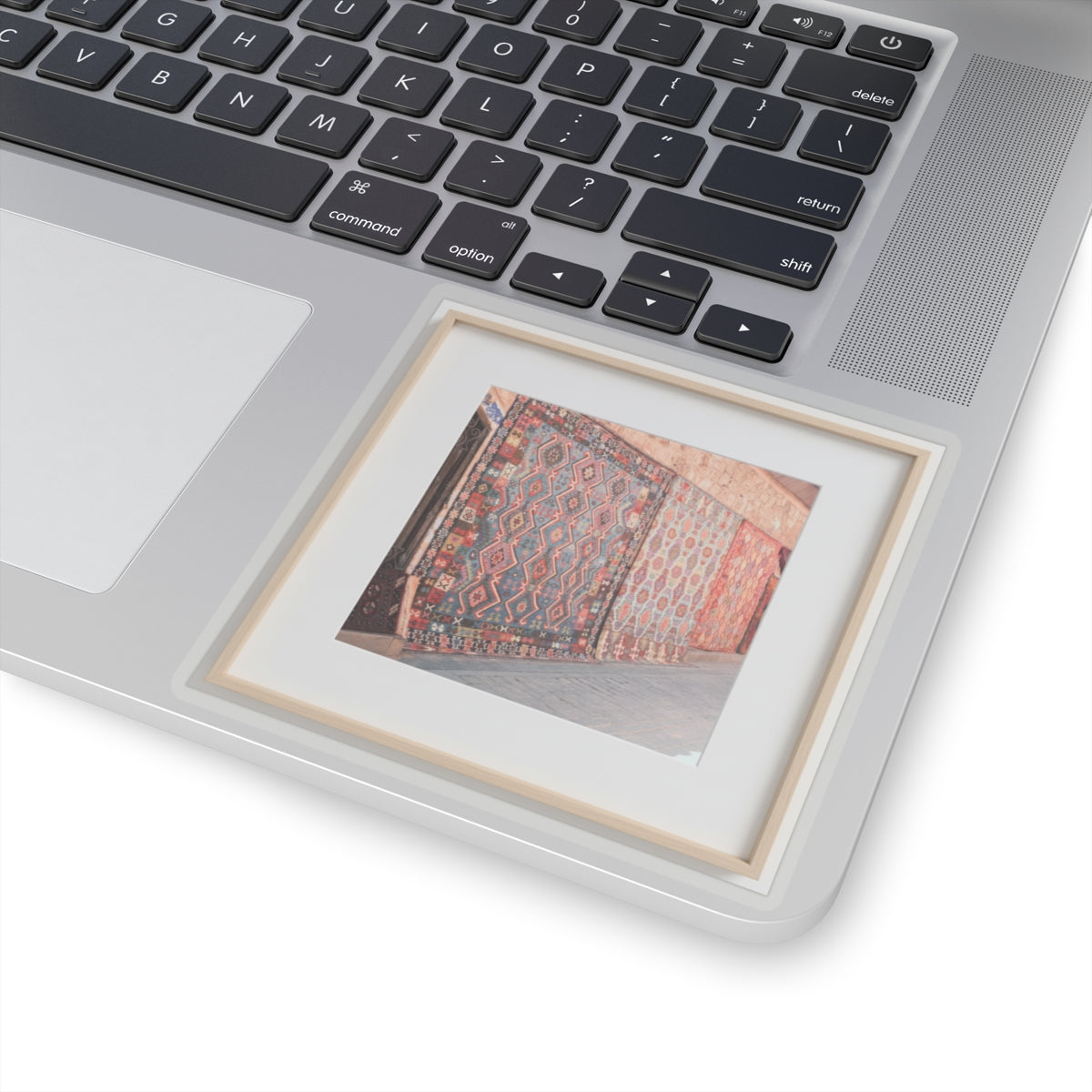 Watercolor — Rug — Kiss-Cut Sticker