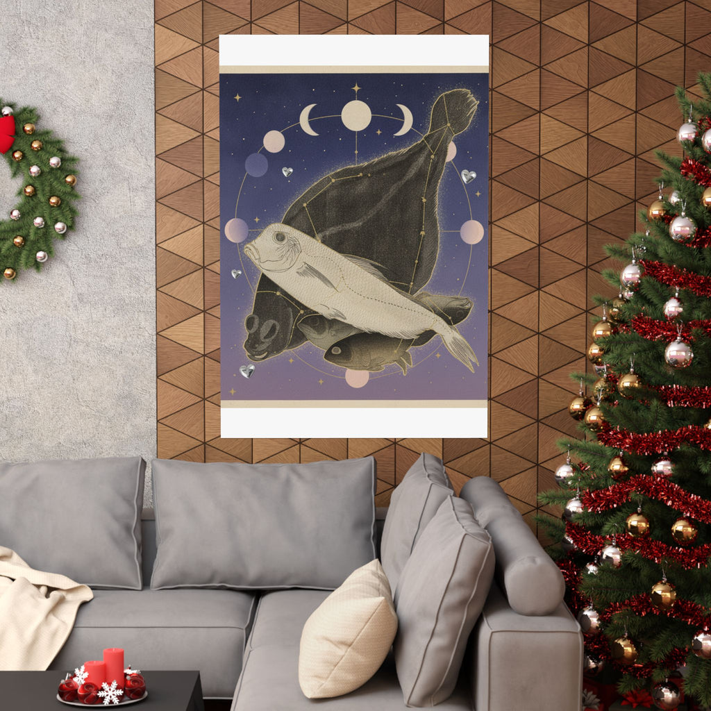 Celestial — Flounder And Other Fishes — Matte Poster