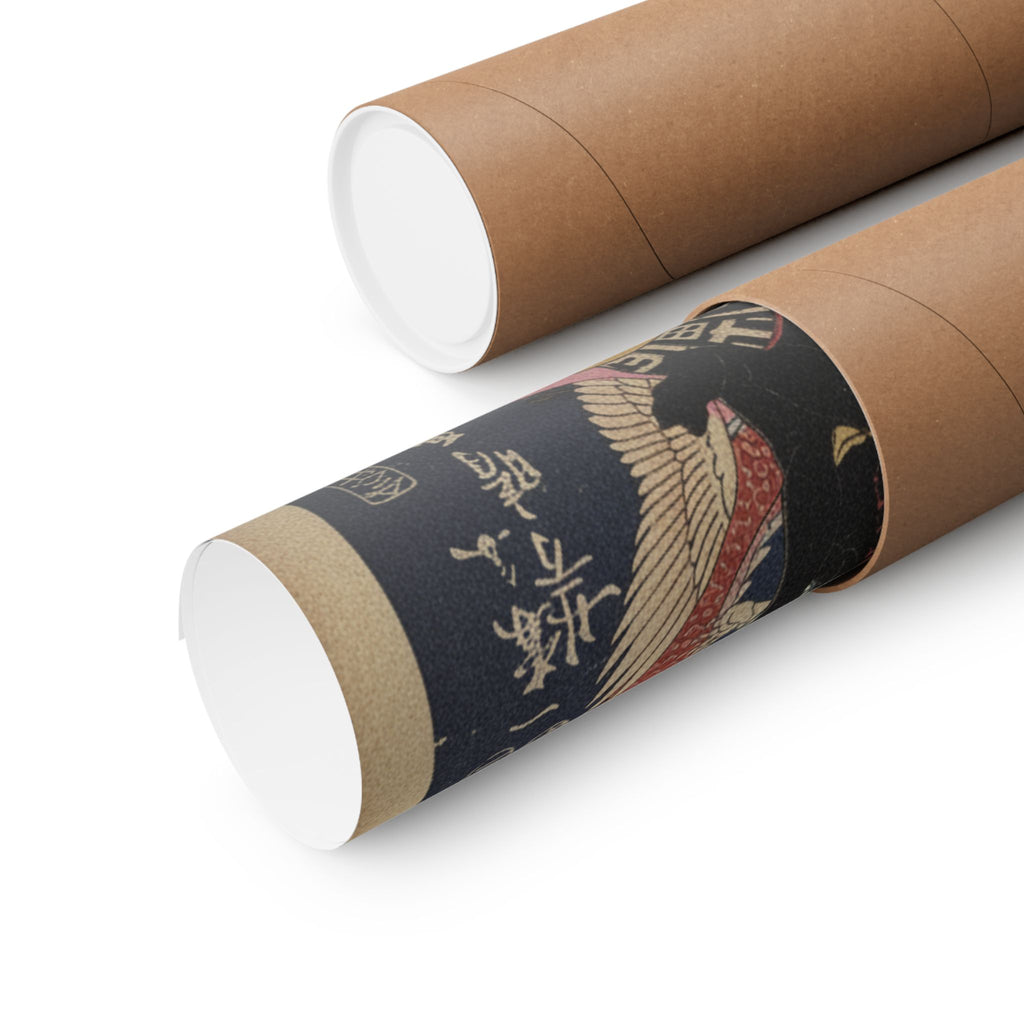 Japanese Street — Hayatake Torakichi From Osaka — Matte Poster