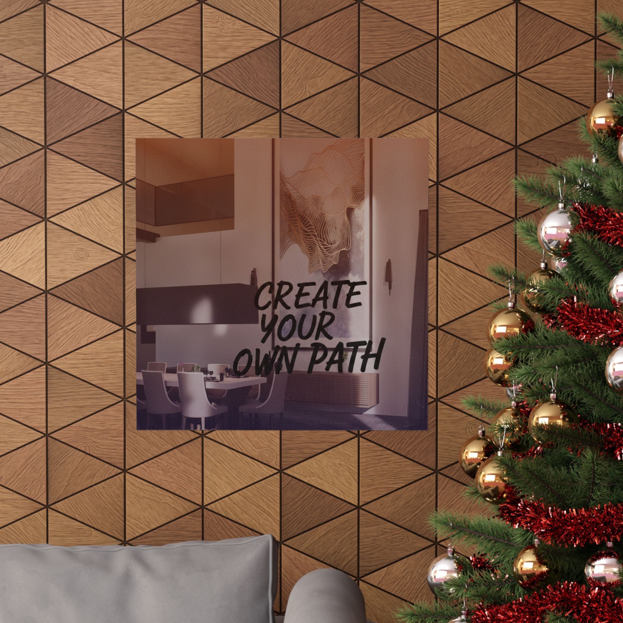 Affirmation — Abstract — Matte Poster
