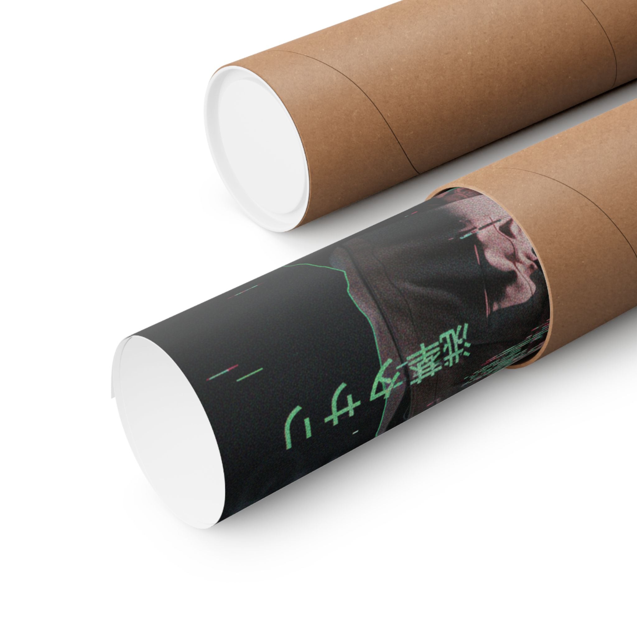 Glitch Culture — Person — Matte Poster