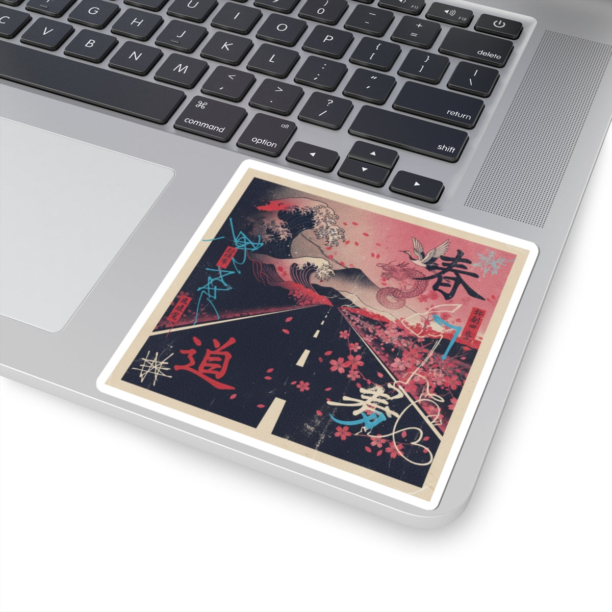Japanese Street kiss-cut sticker — product view 19