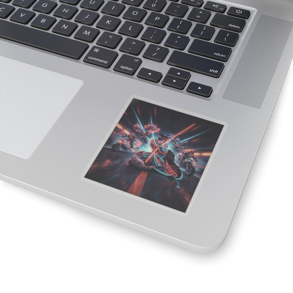 Fast Furious — Bijin Urashima And The Seven Fortune Beings (Shichi-Fuku-Jin) — Kiss-Cut Sticker