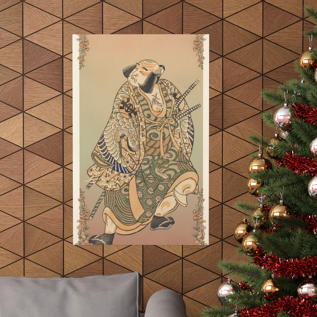 Affirmation — The Actor Nakamura Nakazo As A Warrior — Matte Poster