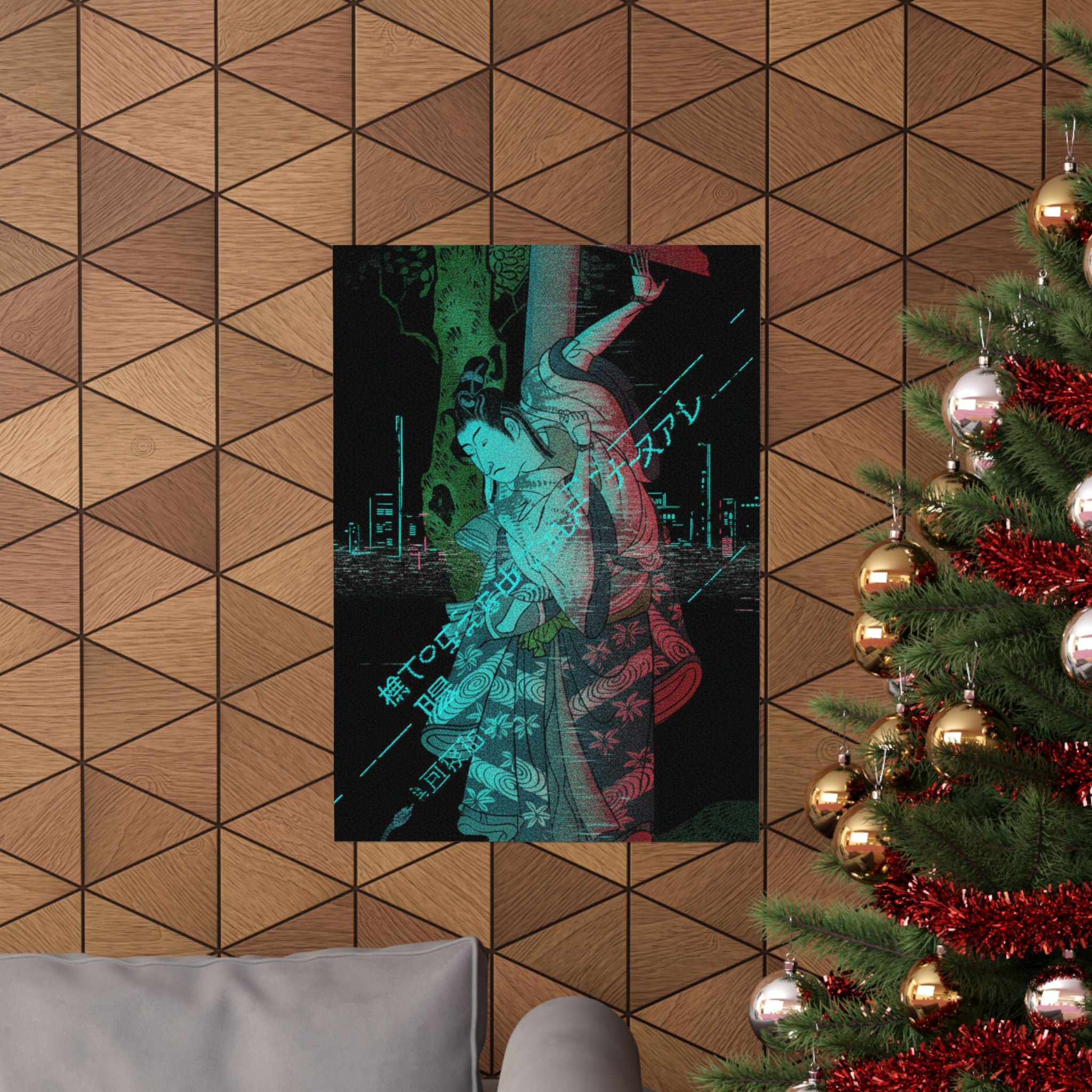 Glitch Culture — Portrait Of An Actor — Matte Poster