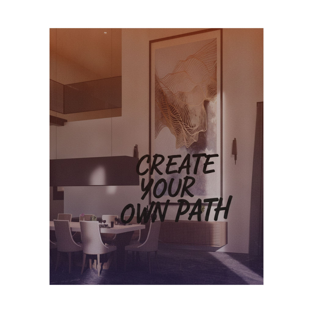 Affirmation — Abstract — Matte Poster