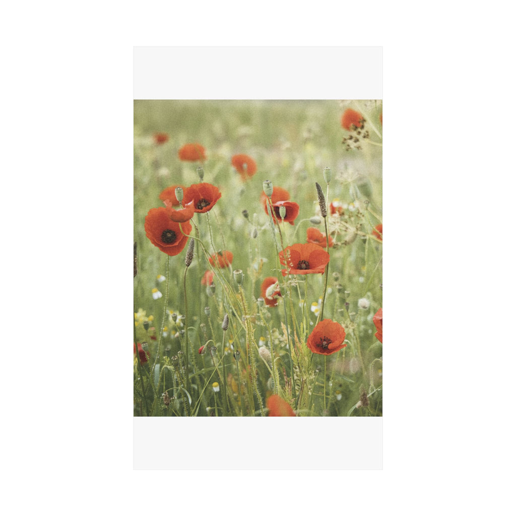 Watercolor — Flower — Matte Poster