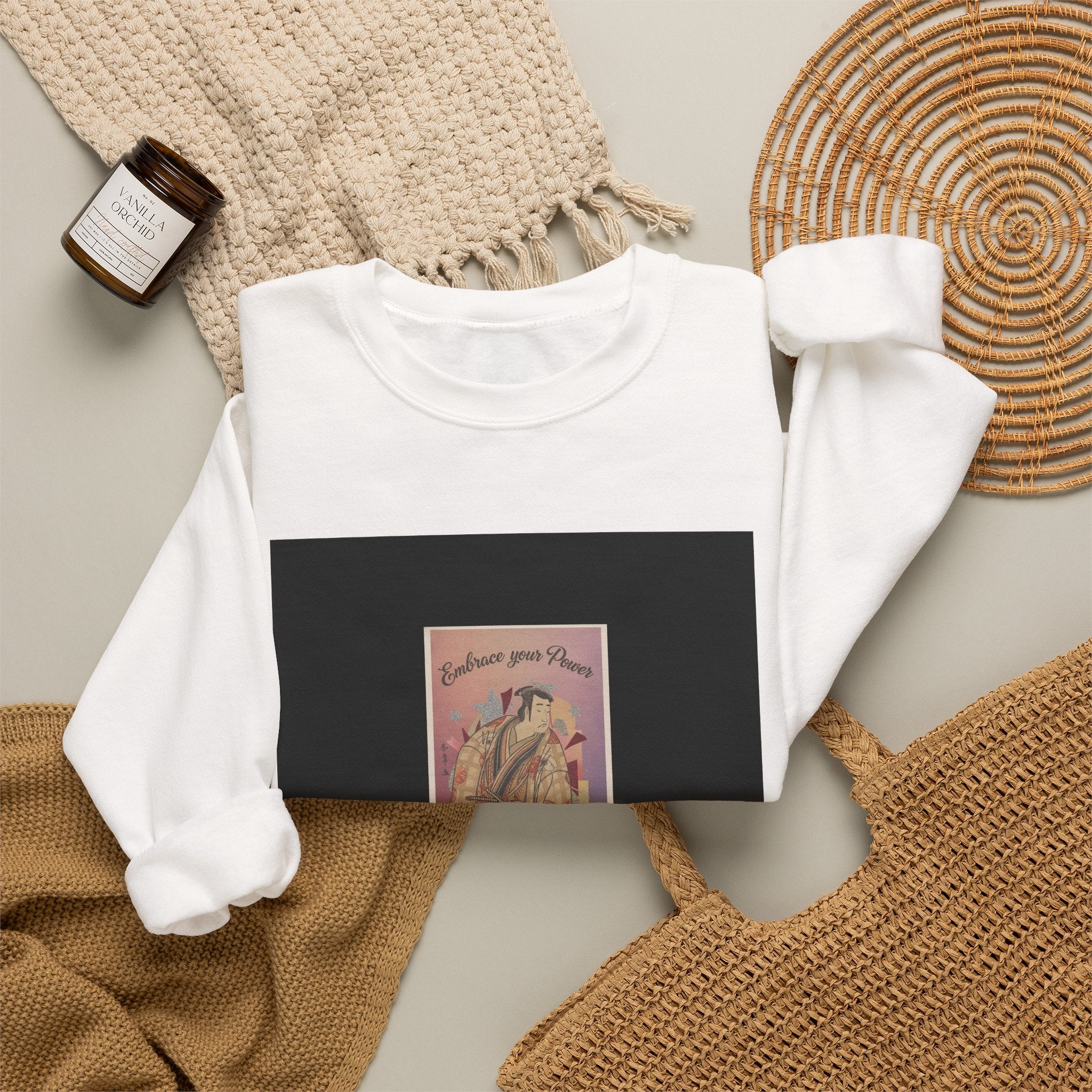 BUILT DIFFERENT crewneck sweatshirt — product view 9