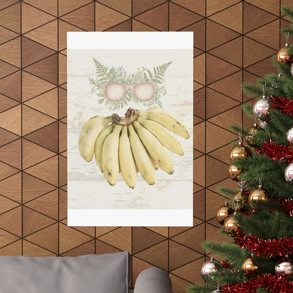 Botanical — Bananas — Matte Poster