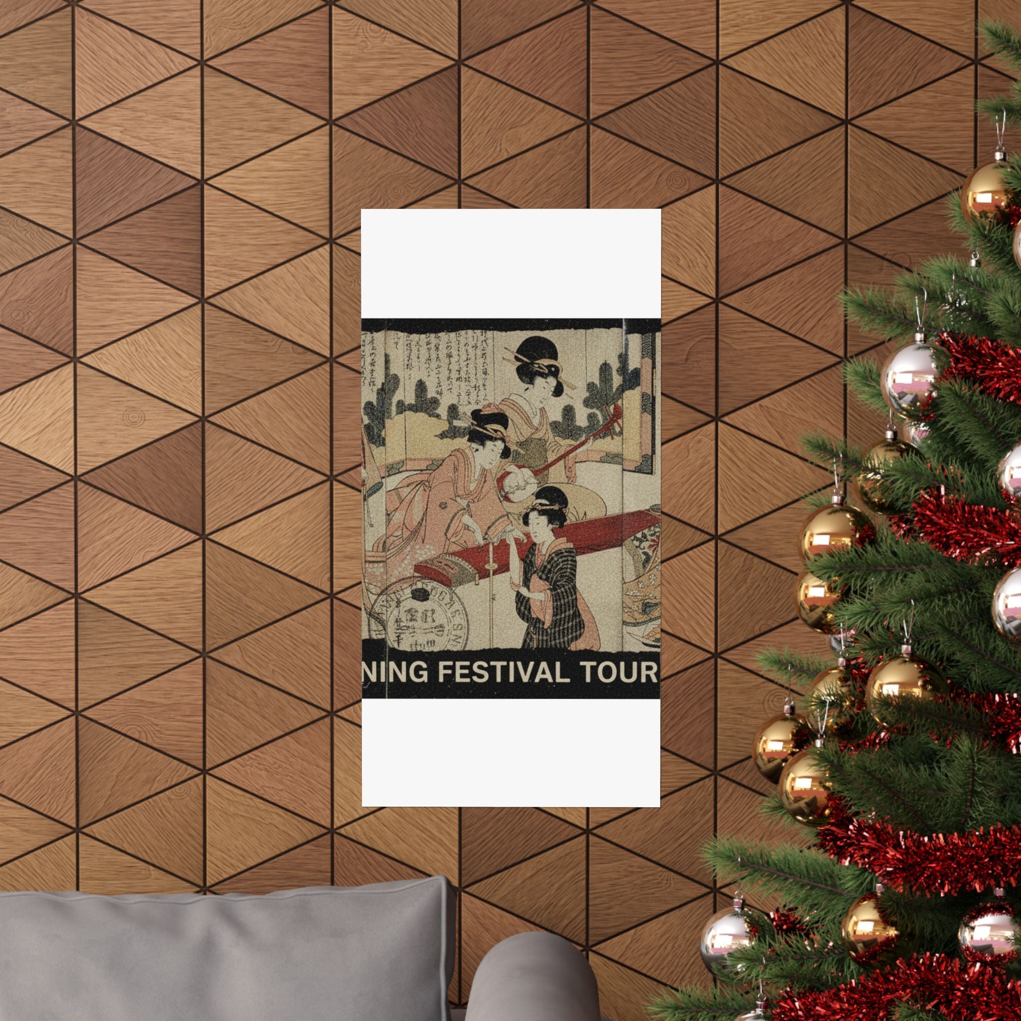 Vintage Bootleg — A Merry Evening Party — Matte Poster