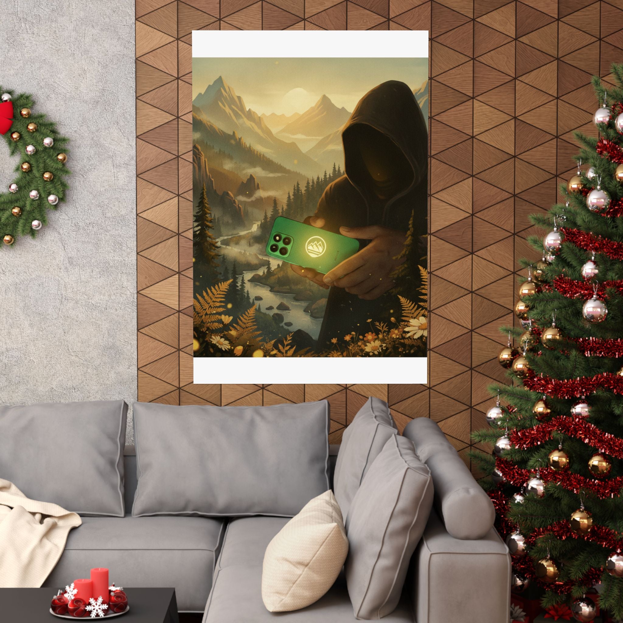 Scenic Nature — Phone — Matte Poster