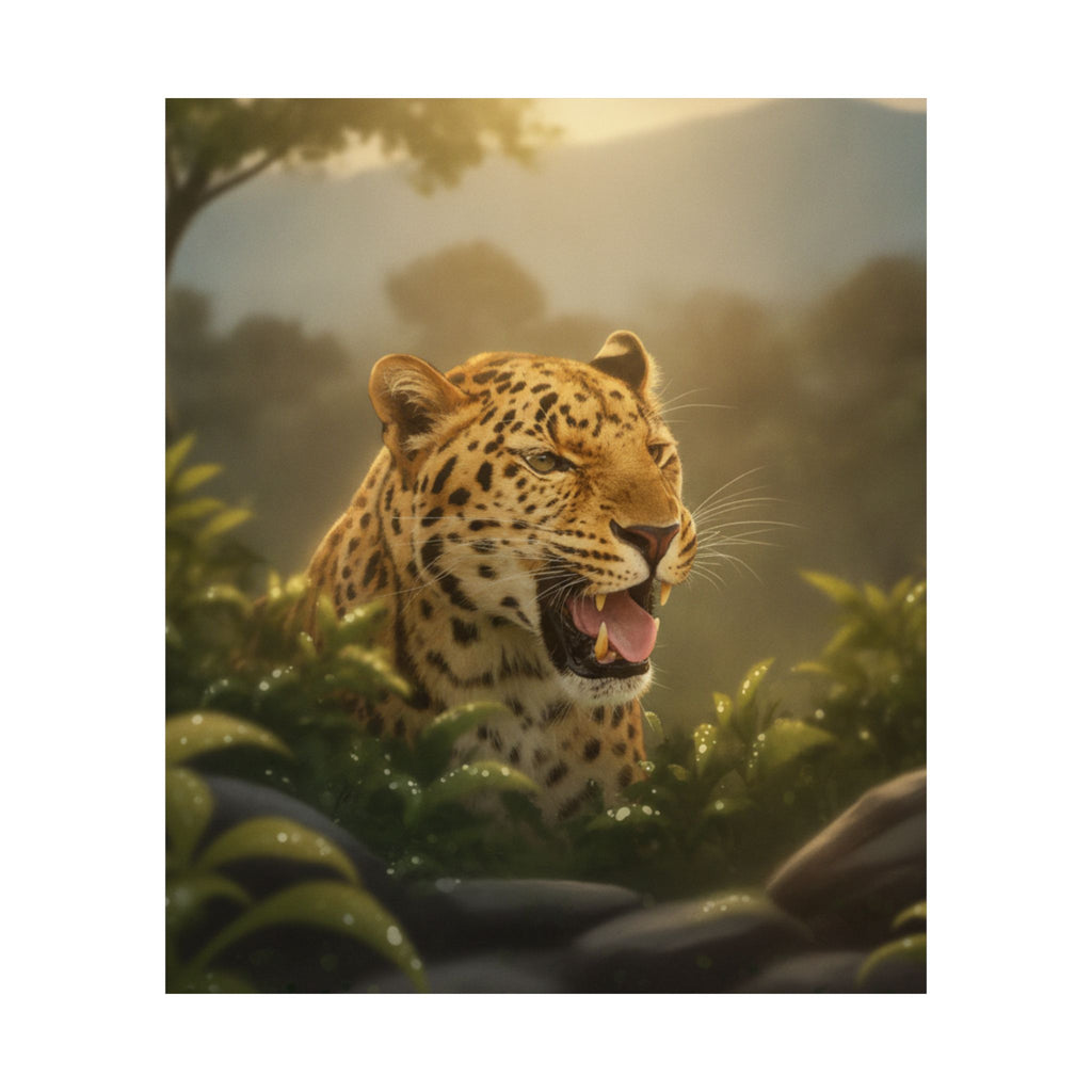 Scenic Nature — Leopard — Matte Poster