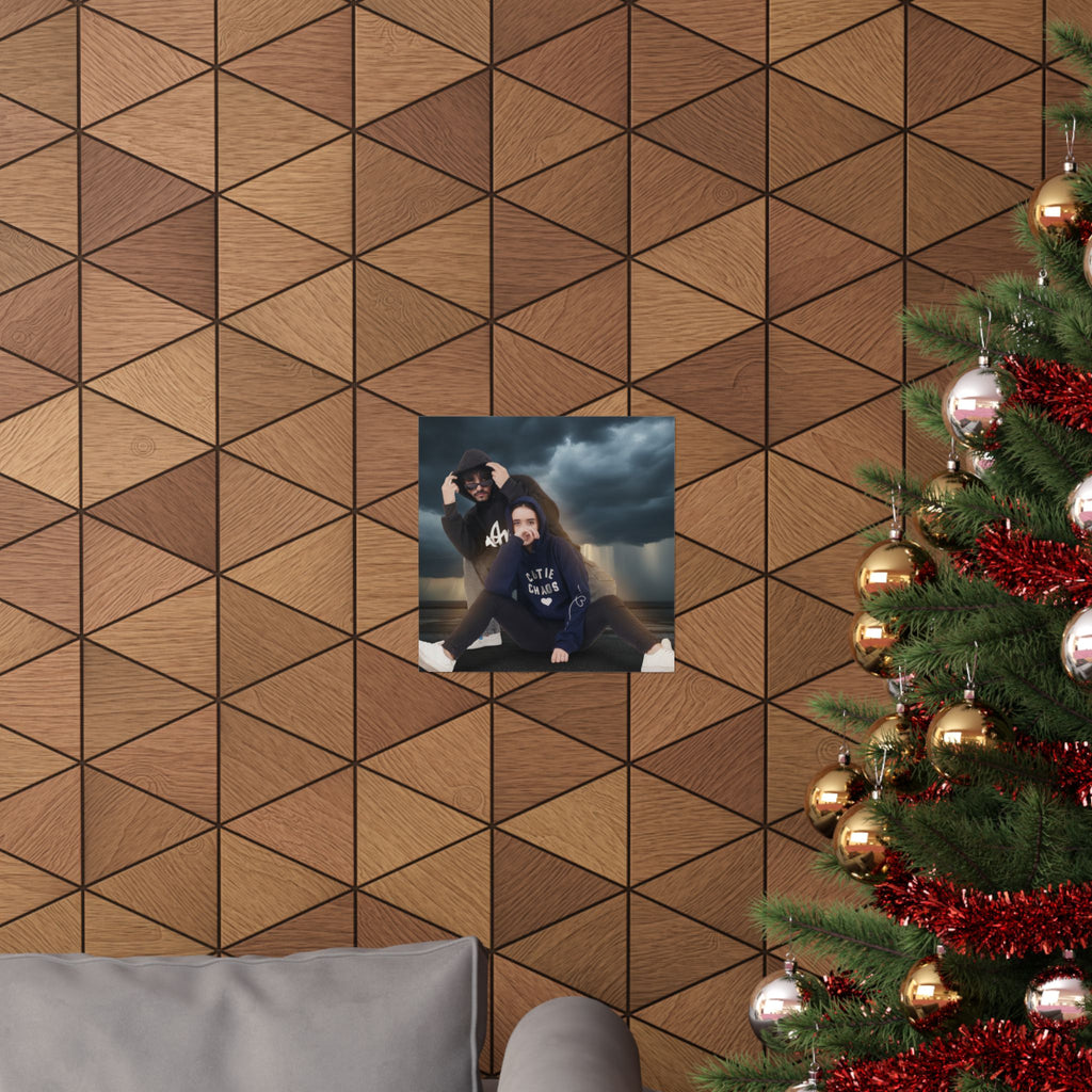 Dramatic Storm — People — Matte Poster