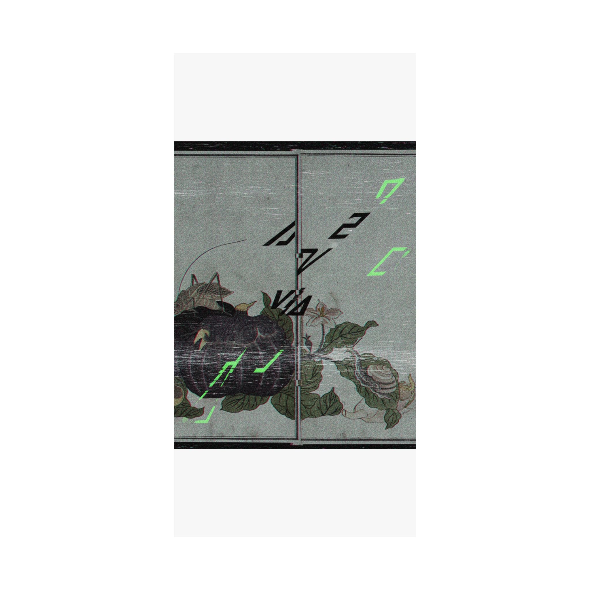 Glitch Culture — Land Snail (Katatsumuri); Giant Katydid (Kutsuwamushi), From The Picture Book Of — Matte Poster