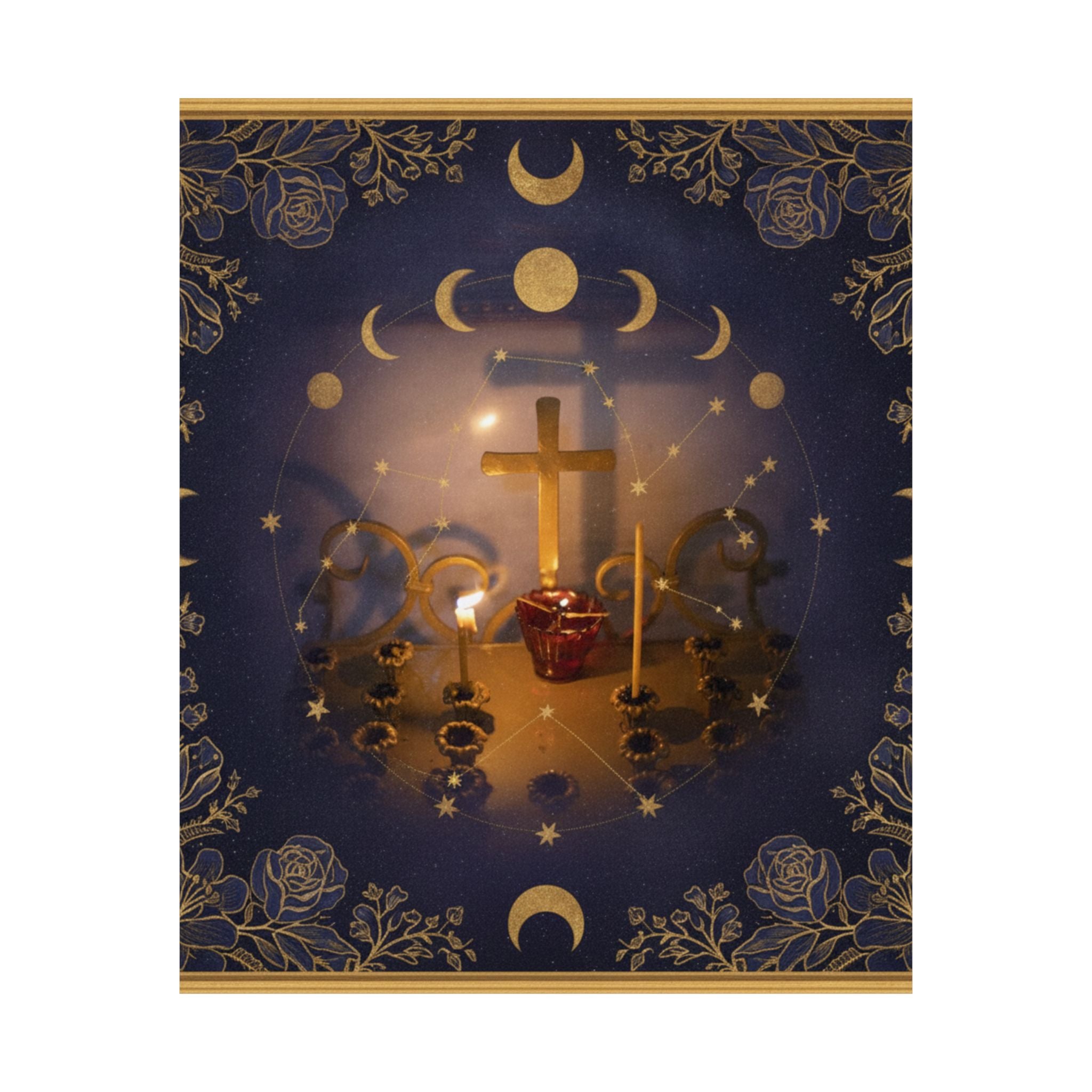 Celestial — Candle — Matte Poster