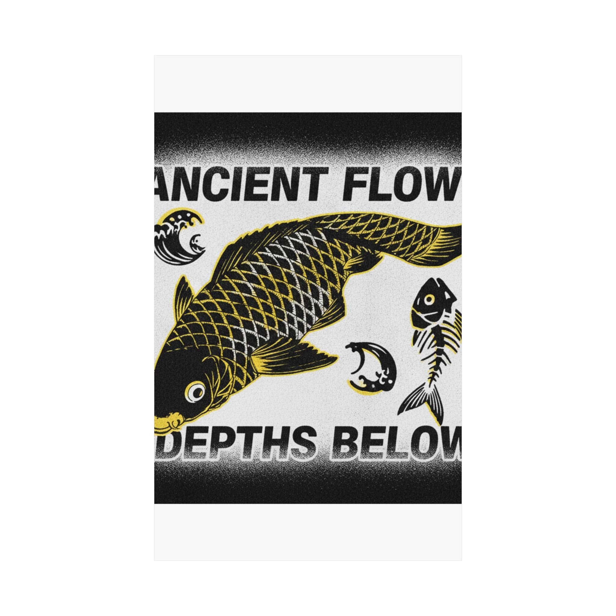 Streetwear Collage — Koi — Matte Poster