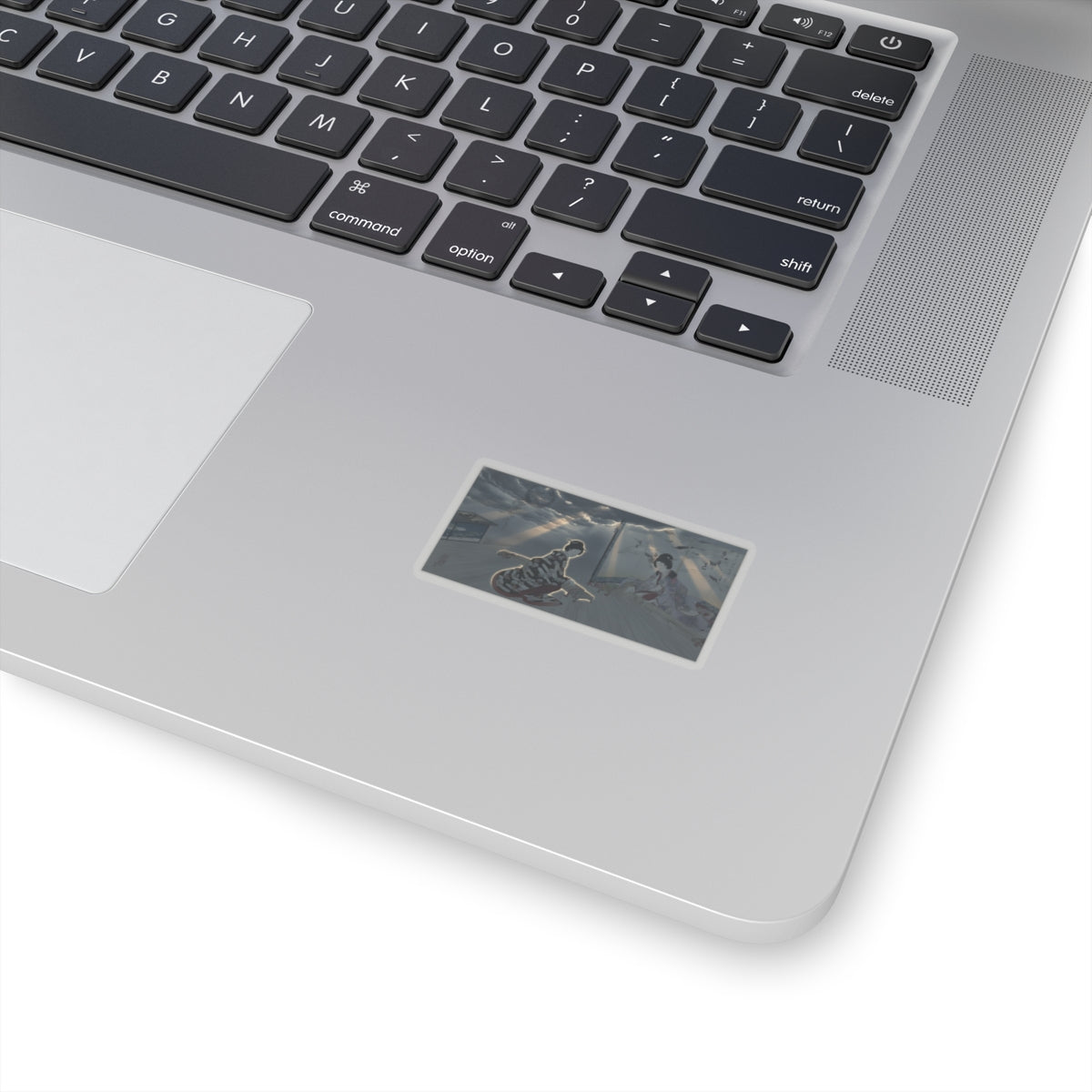 Dramatic Storm — Chiyoda Castle (Album Of Women) — Kiss-Cut Sticker