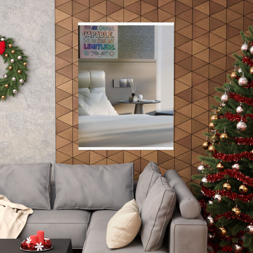 Affirmation — Bedroom — Matte Poster