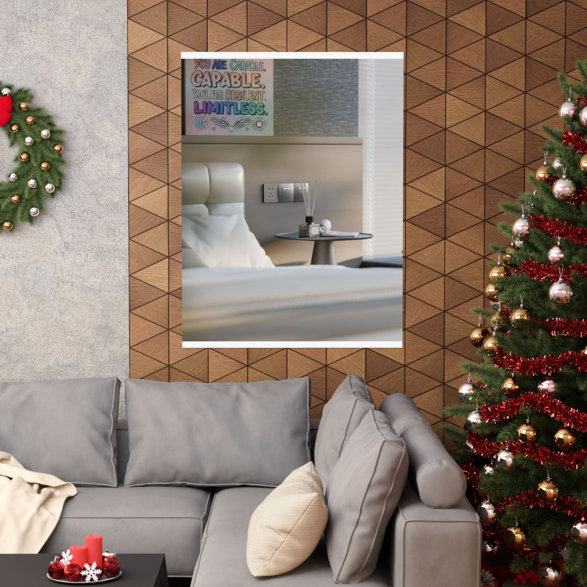 Affirmation — Bedroom — Matte Poster