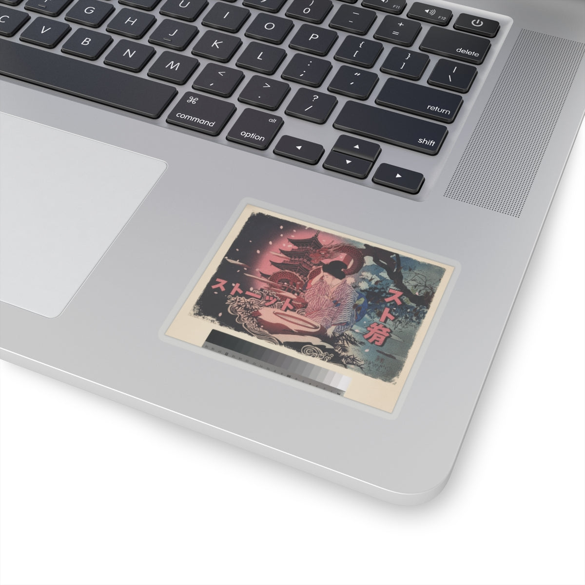 Japanese Street kiss-cut sticker — product view 13