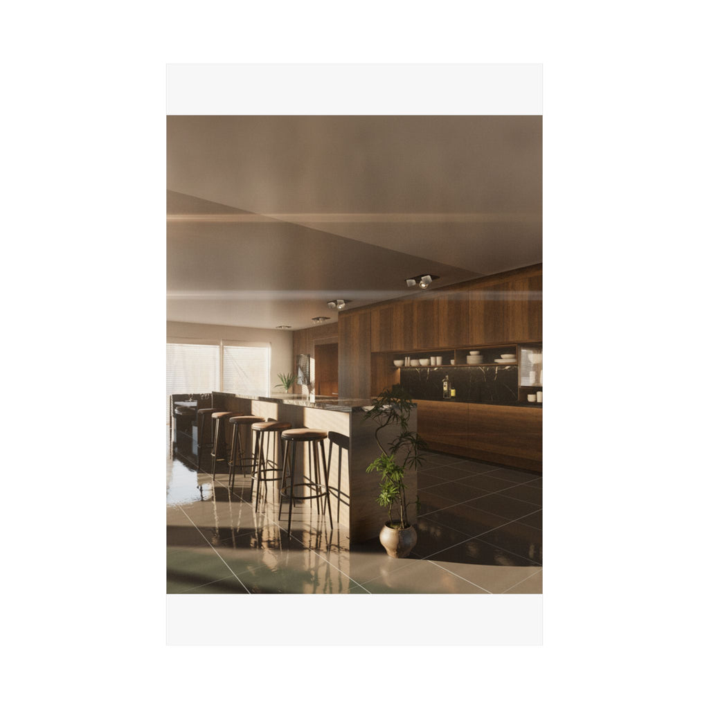 Cinematic — Kitchen — Matte Poster