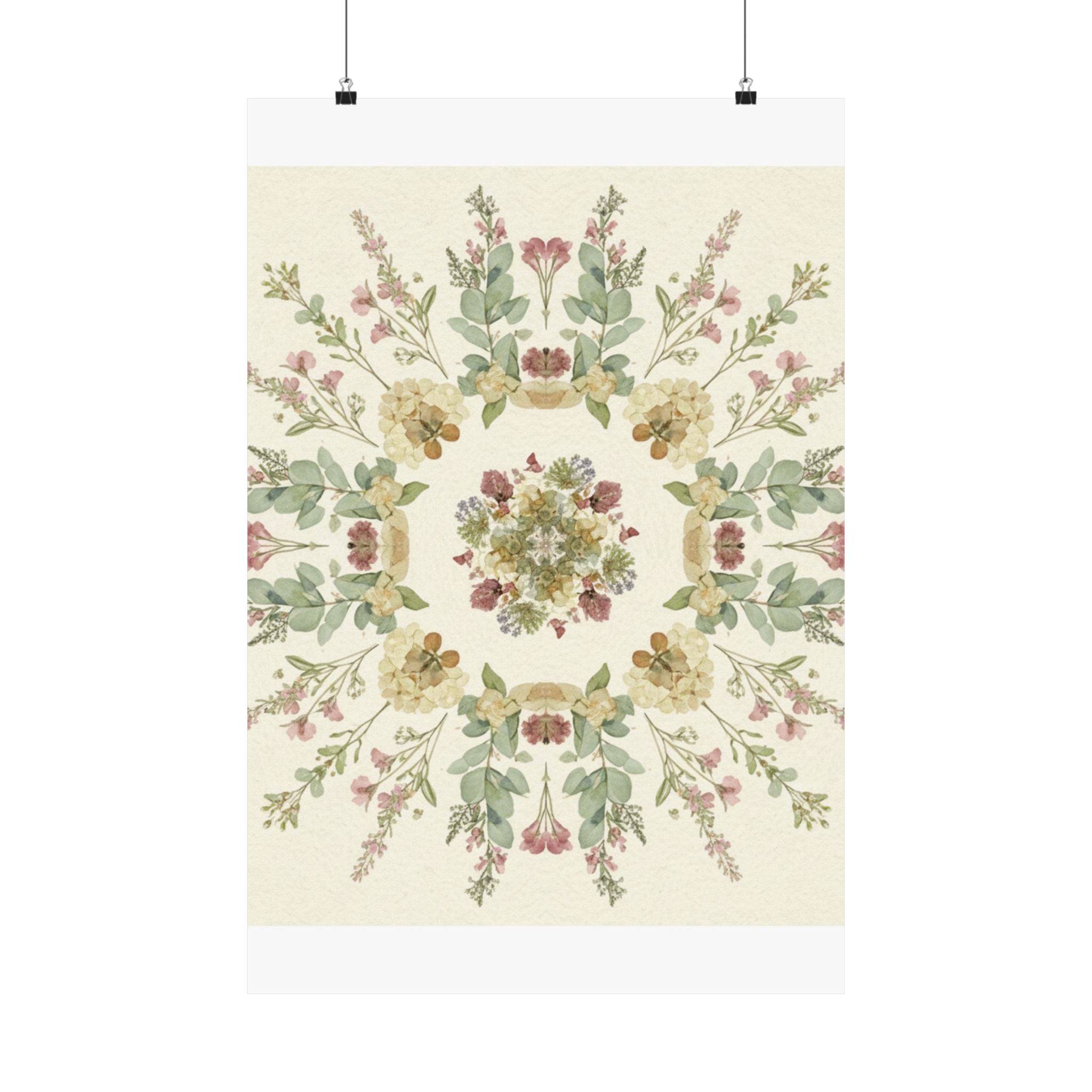 Botanical art print by Zukkay