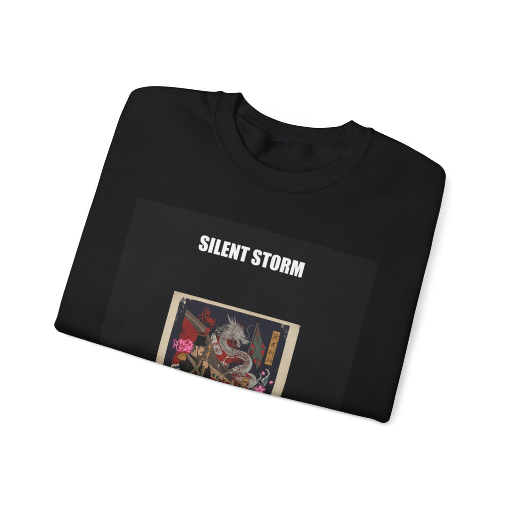 Graphic Chest Back crewneck sweatshirt — product view 7