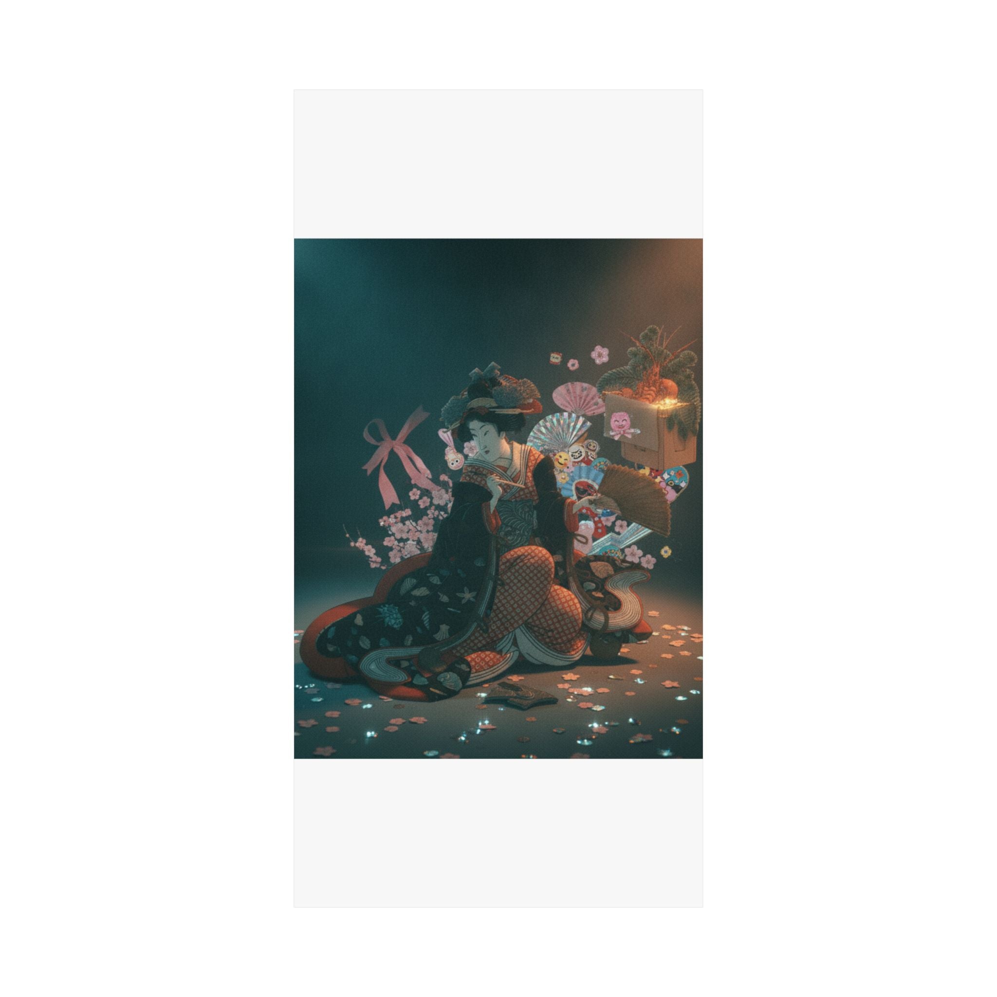 Cinematic — Courtesan And New Year Decoration — Matte Poster