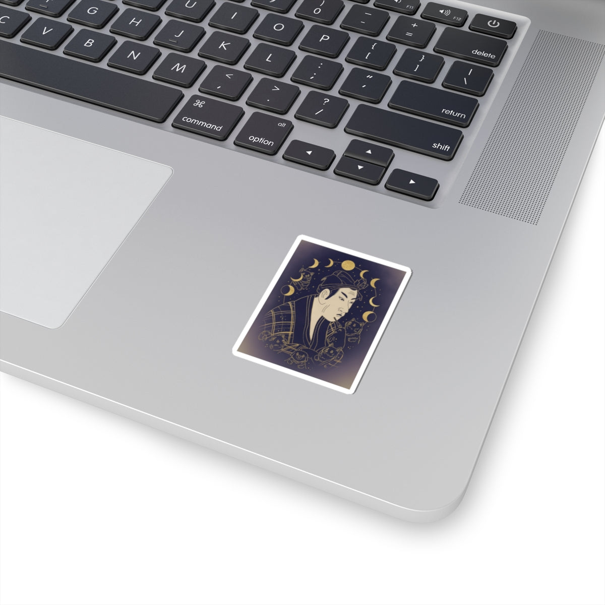 Celestial — The Actor Matsumoto Koshiro As Banzuin Chobei — Kiss-Cut Sticker