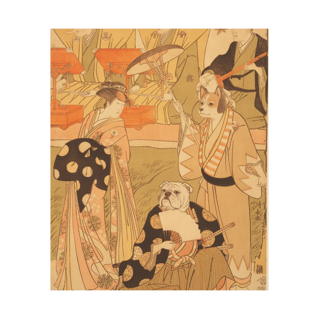 Southern Sunset — Theatrical Scene, With Musicians — Matte Poster