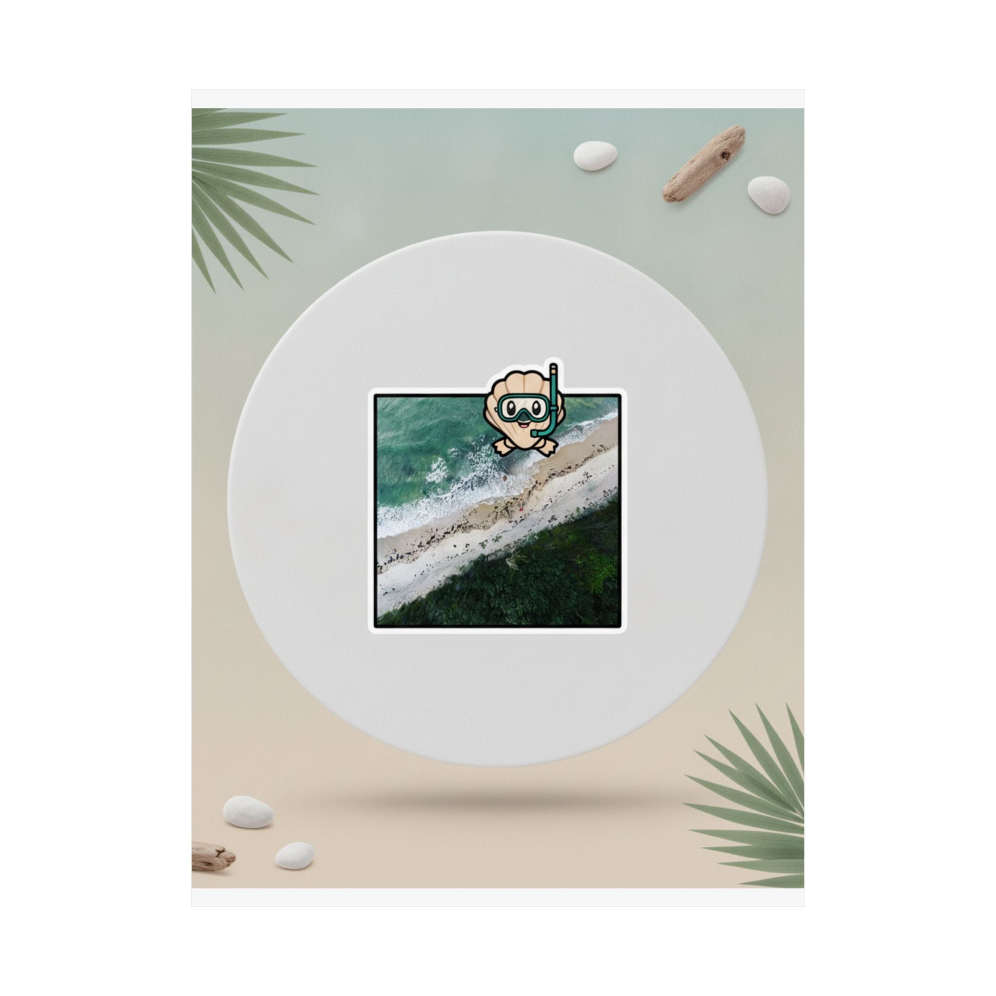 Product Marketing — Beach — Matte Poster