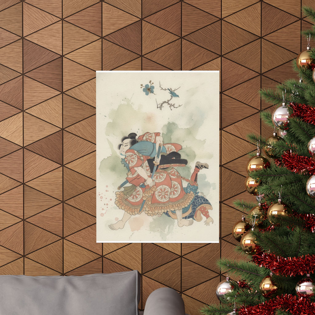 Botanical — The First Warbler — Matte Poster